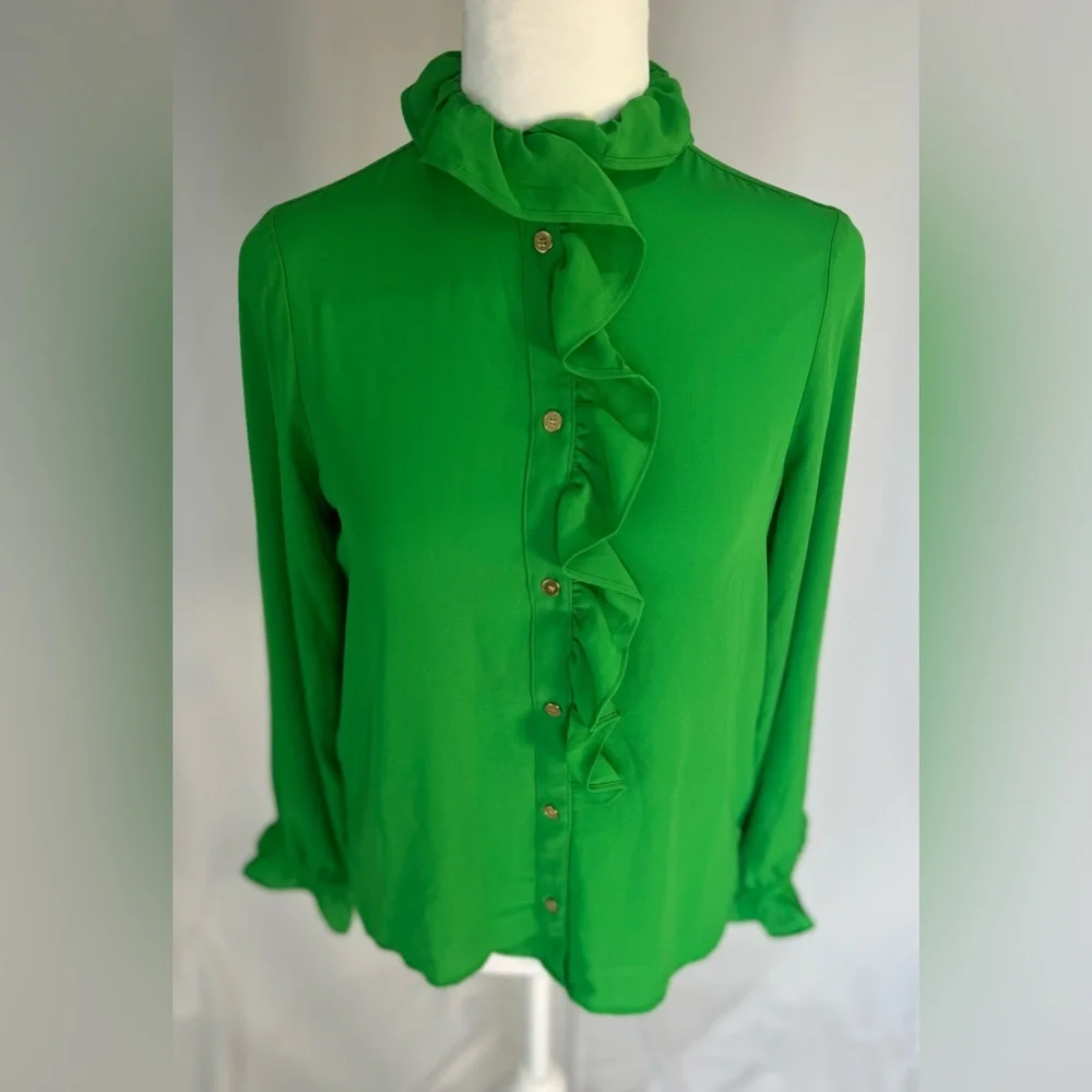 NWT J.Crew Drapey cottage top B001 - Picture 3 of 10